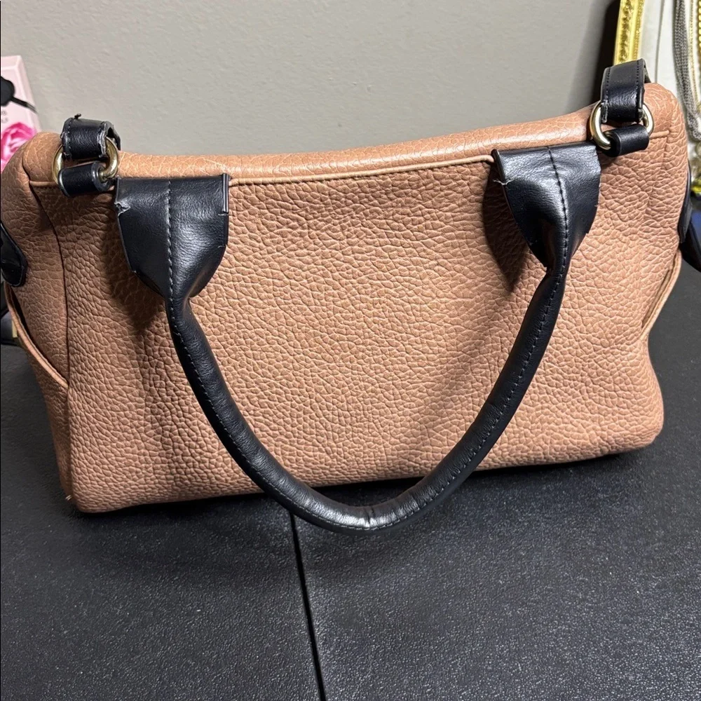 Faux Leather Crossbody Travel Hobo Bag